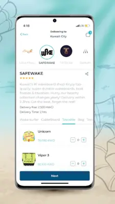 Waves android App screenshot 1